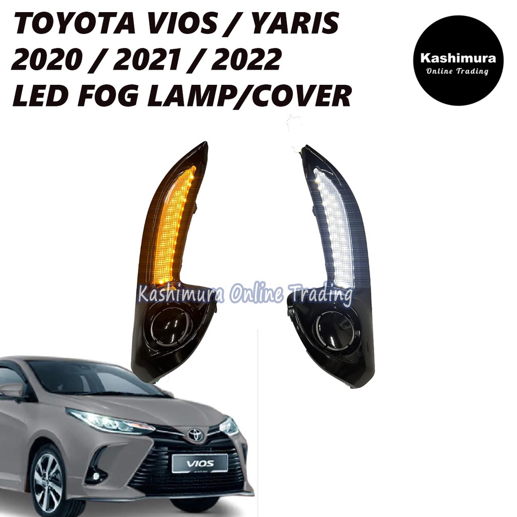 DLAA TOYOTA VIOS YARIS 2020 2021 2022 LED FOG LAMP / Daylight LED