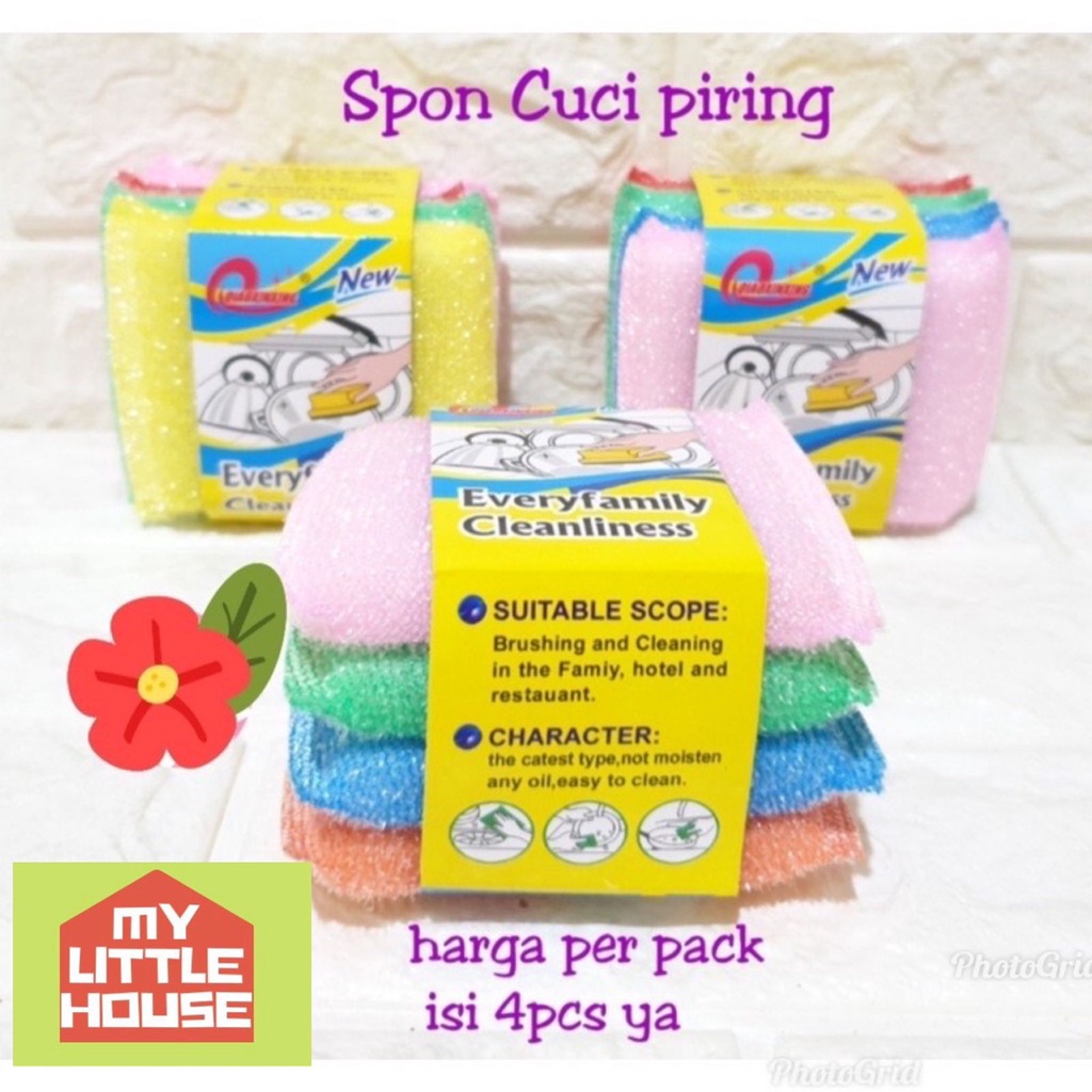 Sponge Washing Dishwashing Sponge Colorful Sponge Coir Nets Dishwashing