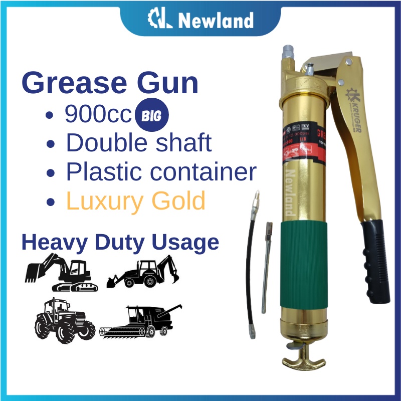Newland Grease Gun / Grease Pump Heavy Duty / Pam Gris 900cc
