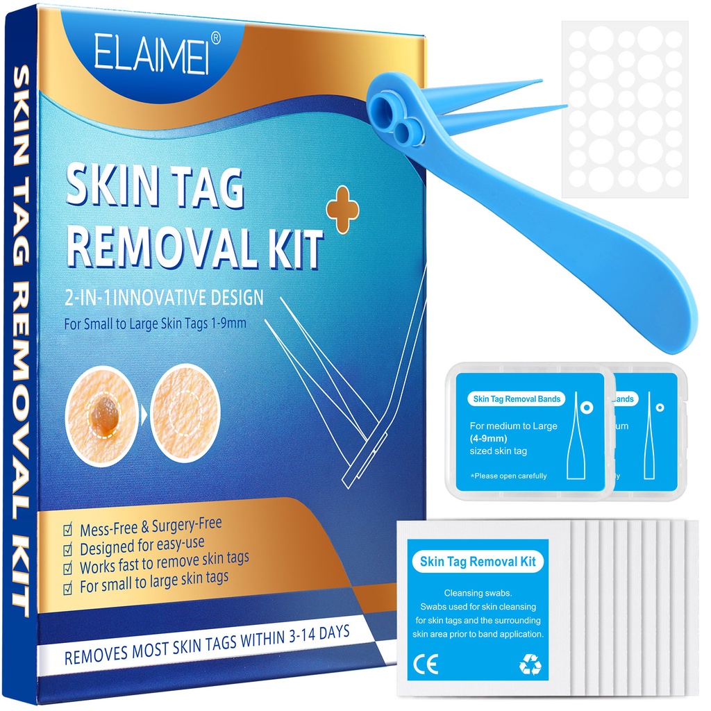 Medical Skin Tag Removal Kit Skin Wart Remover Micro Band Skin Tag