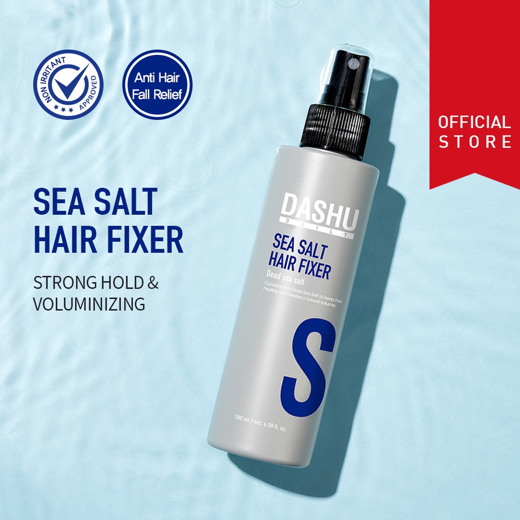 DASHU] Daily Sea Salt Hair Fixer 180ml | Shopee Malaysia
