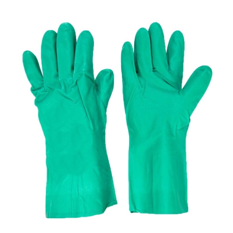 LONGCANE NITRILE GLOVES /CHEMICAL RESISTANT GLOVE / WASH DISHES RUBBER