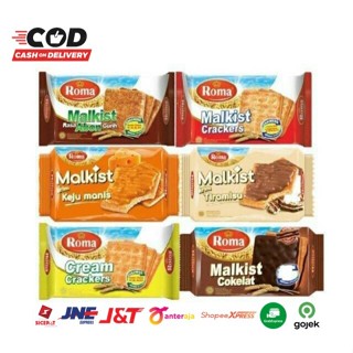 (JSO) Roma Malkist Biscuit Biscuit All Variant Flavor Cream Crackers ...