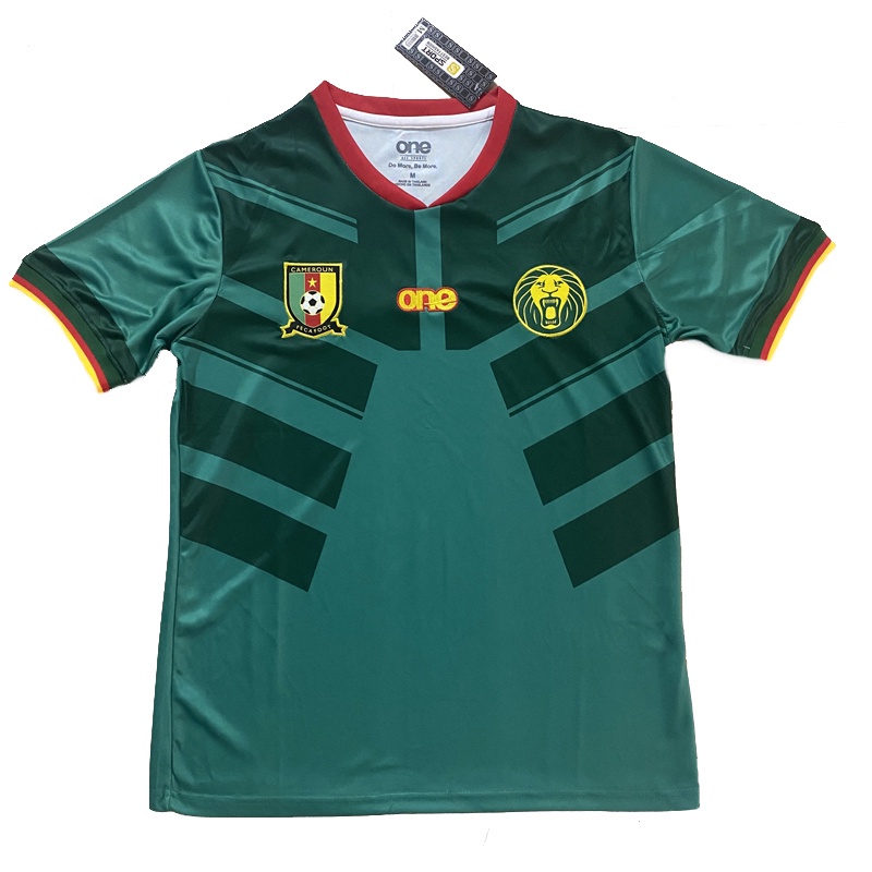 Cameroon—Home Men Shirt 2022 2023 World-Cup Football Jersey Adults Soccer Shirt S-2XL