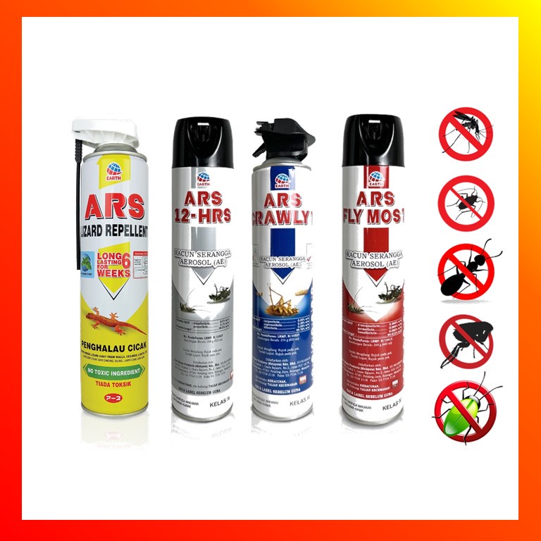 Japan ARS Lizard Repellent Spray Insects Killer Mosquito Cockroach Ants