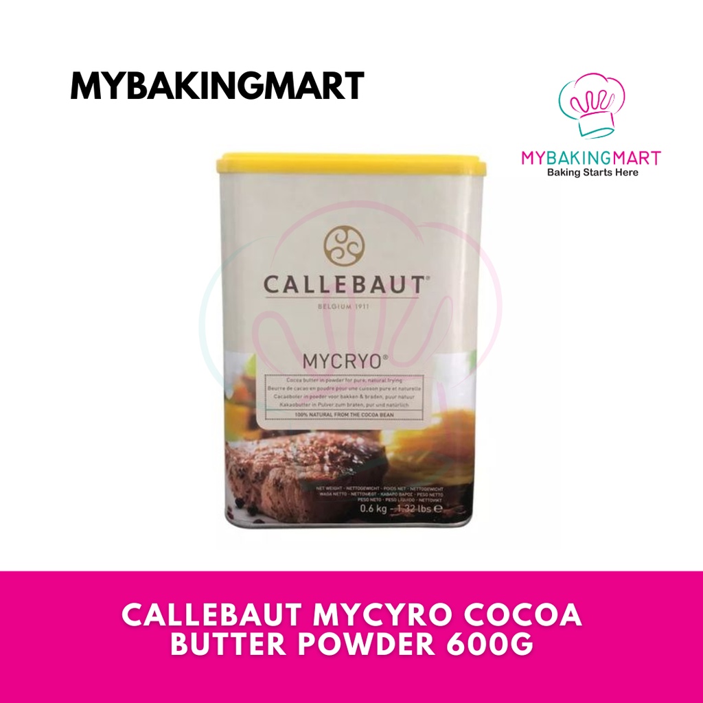 Mybakingmart Callebaut Mycryo Cocoa Butter Powder 600g (Original