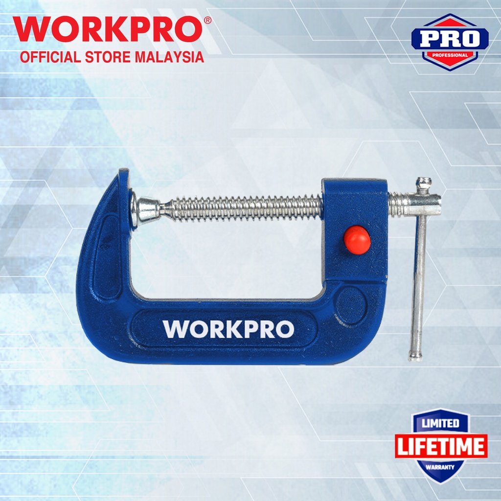 WORKPRO Quick Release GClamp Shopee Malaysia