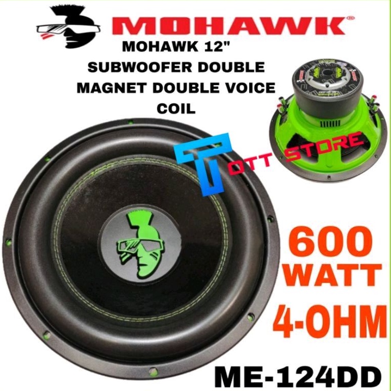 subwoofer prokick pk12x2 double magnet double coil 12 inch
