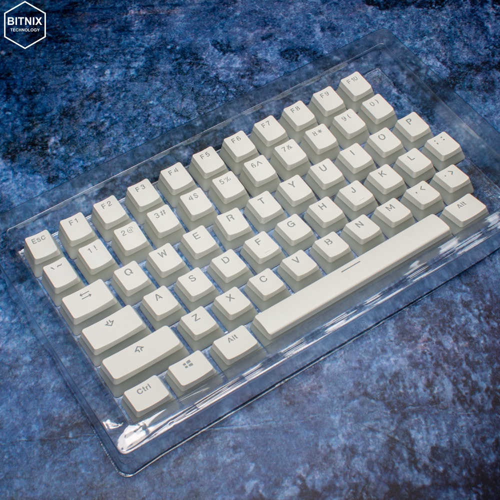 Tecware PBT Pudding Keycap Set ( White ) Shopee Malaysia