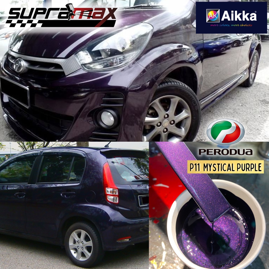 Perodua Myvi Viva Alza P11 Mystical Purple Aikka 2k Cat Cat Bancuh