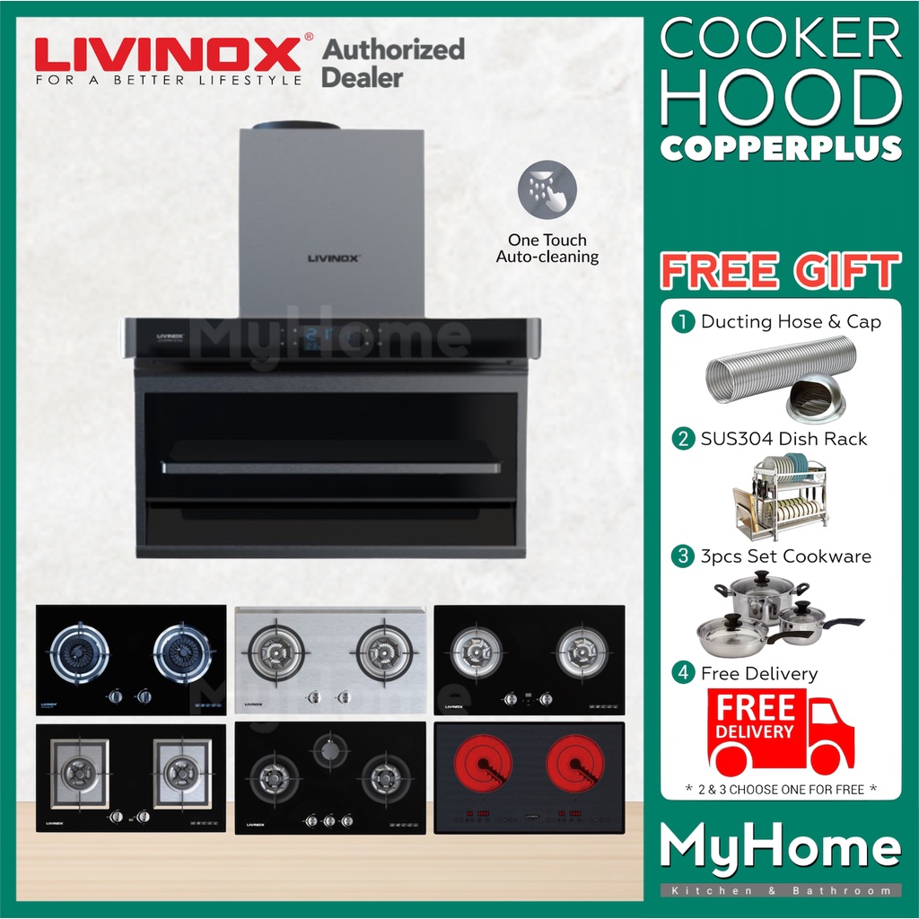 livinox cooker hood lch copperplus 90ss