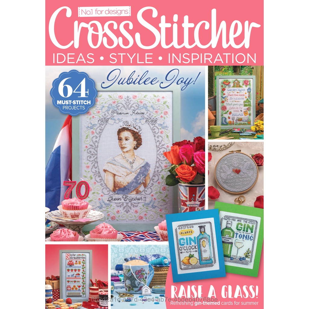 Cross Stitch Crazy Magazine June 2022 Issue 383 (With Free Gift) Shopee Malaysia