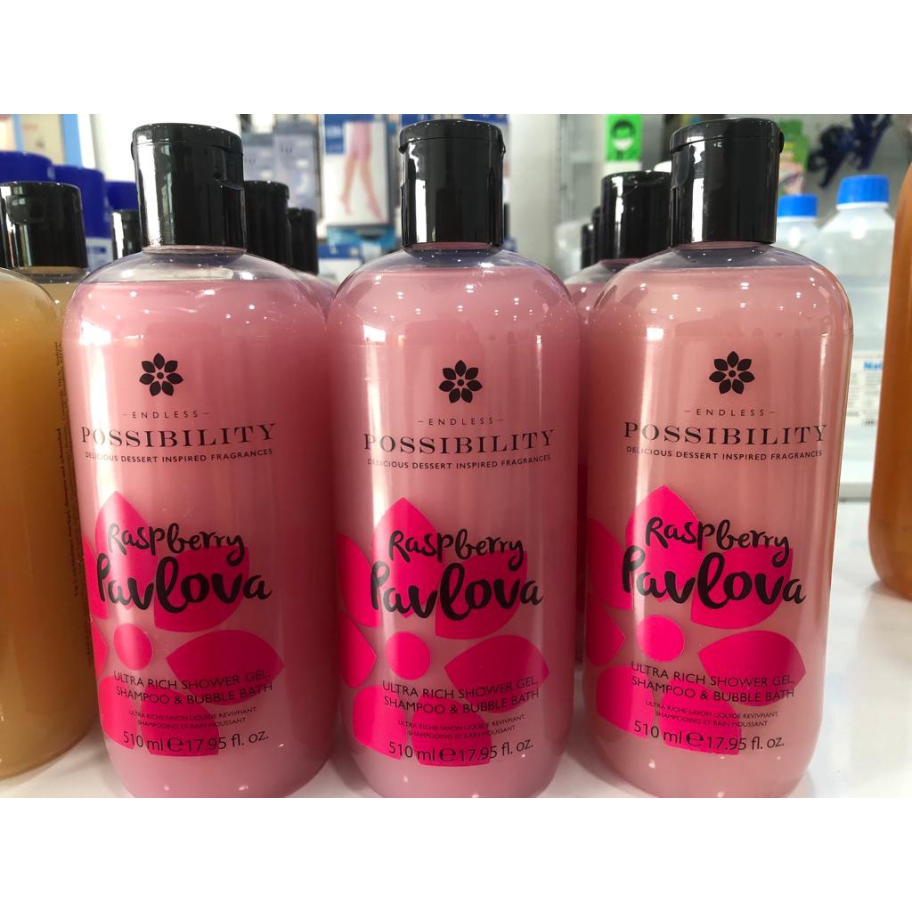 POSSIBILITY (ULTRA RICH SHOWER GEL, SHAMPOO & BUBBLE BATH) | Shopee ...