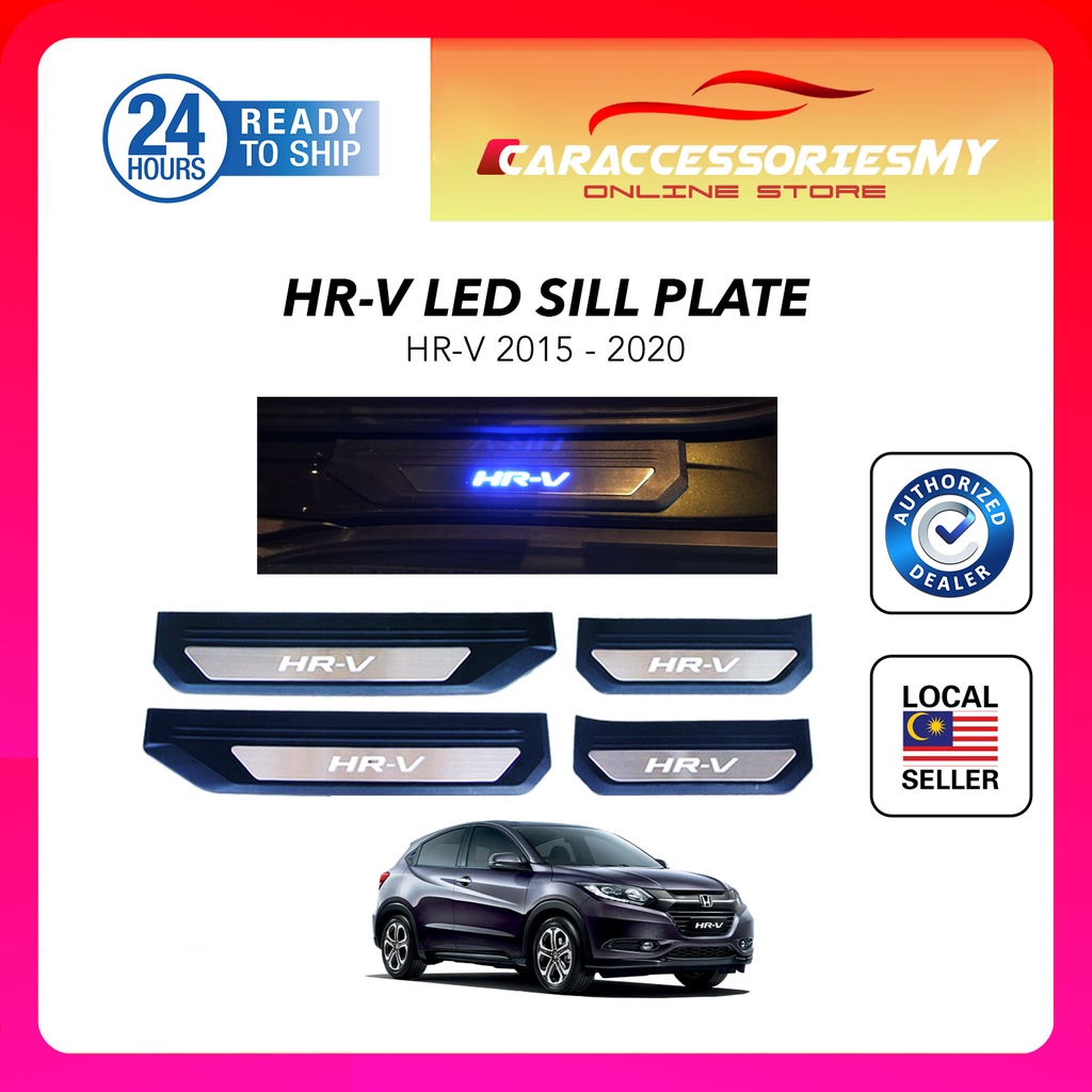 Honda HRV 2015 hrv side sill plate led door steps Shopee Malaysia