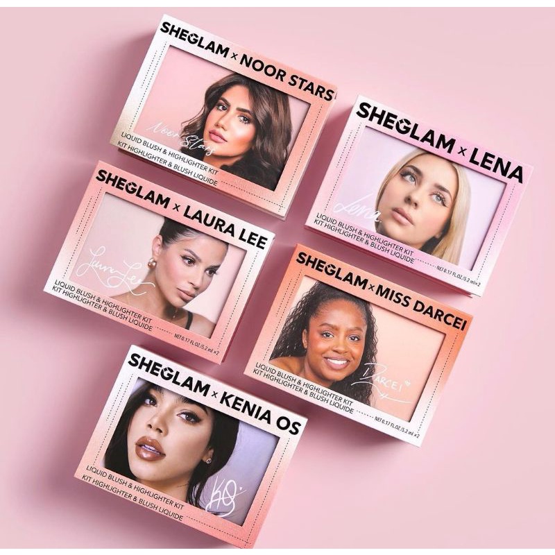 READYSTOCK Sheglam Global Liquid Blush Highlighter Kit Shopee Malaysia