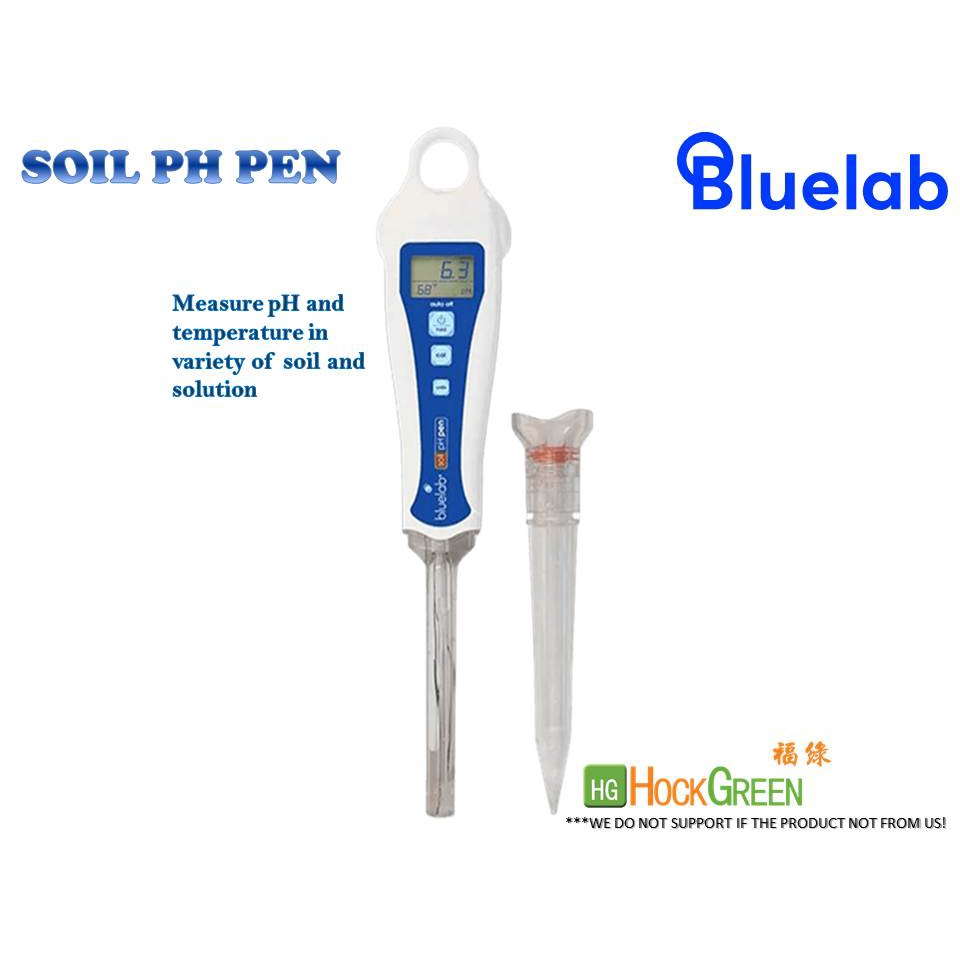 BLUELAB SOIL PH PEN (MEASURES PH AND TEMPERATURE IN SOIL AND