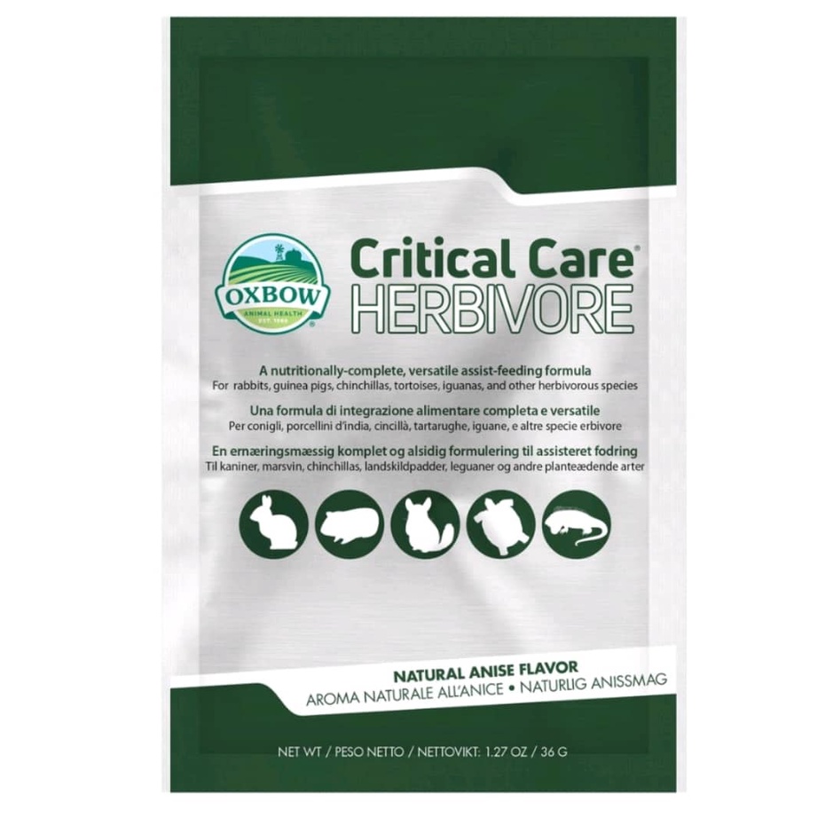 Oxbow Critical Care Herbivore Anise Flavor (36 g) Shopee Malaysia