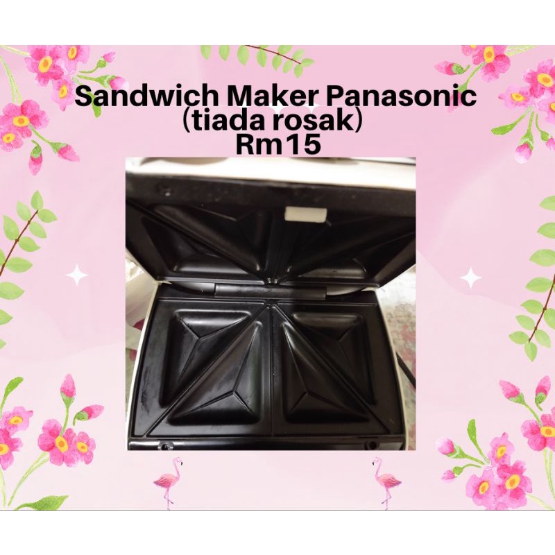 Sandwich maker (used) Shopee Malaysia
