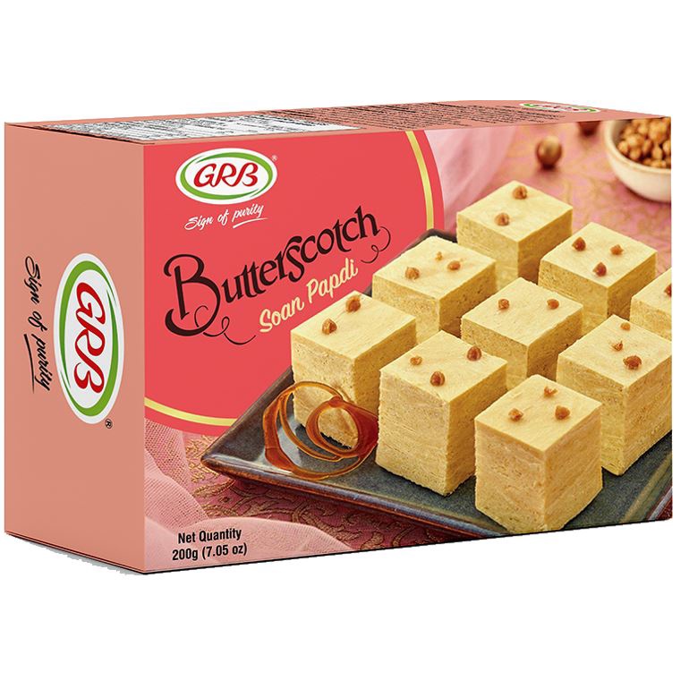 GRB Soan Papdi Butterscotch [Halal] Indian sweet 200g Shopee Malaysia