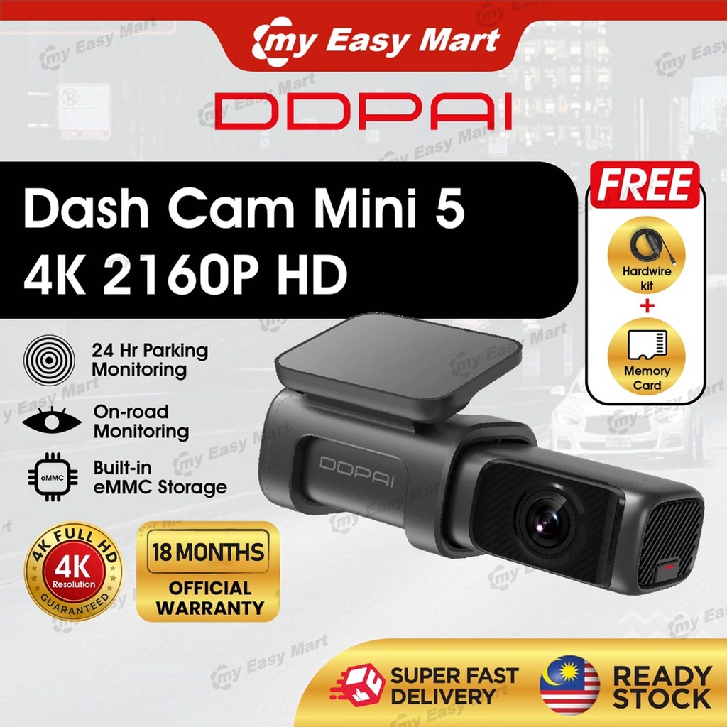 ddpai dash cam mini 5 4k