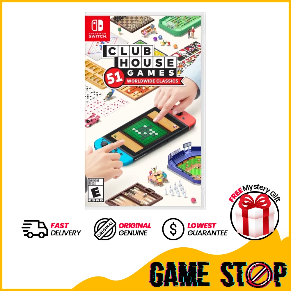 NSW Switch Clubhouse Games: 51 Worldwide Classic Chinese/English Version  (中英文版) | Shopee Malaysia