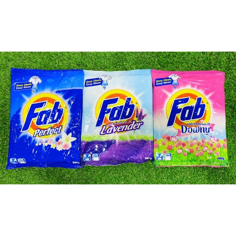 FAB DETERGENT POWDER 680g [Laundry Powder Detergent] [Serbuk Pencuci