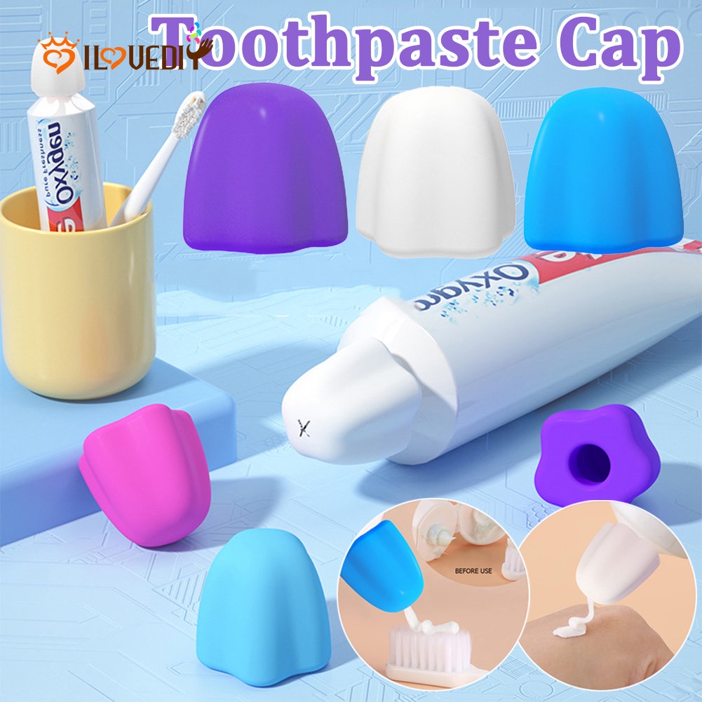 Colorful Tooth Paste Saver Silicone Selfsealing Toothpaste Squeezer Toothpaste Pump Dispenser