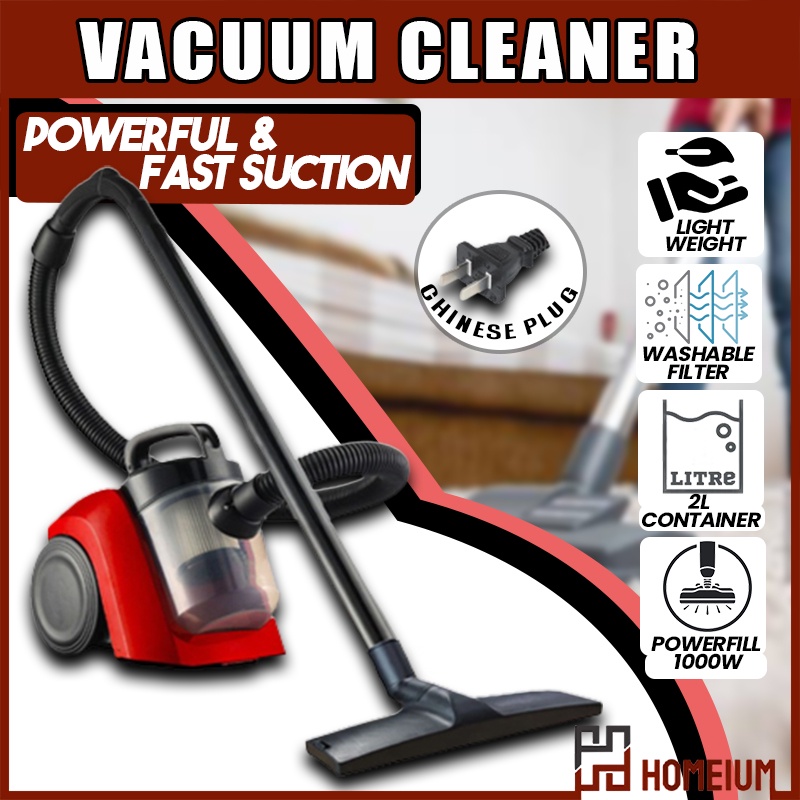 Homeium 1000W Vaccum Cleaner Small Handheld Mini Mute And Powerful Carpet Dust Mite Vacuum Cleaner