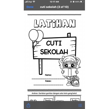 Latihan cuti sekolah pdf | Shopee Malaysia