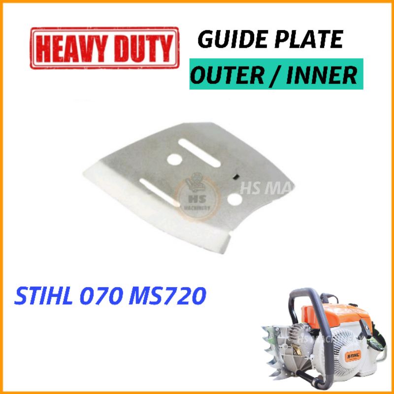 Heavy Duty Stihl Ms Chainsaw Inner Outer Guide Plate Bar Zink Papan Shopee Malaysia