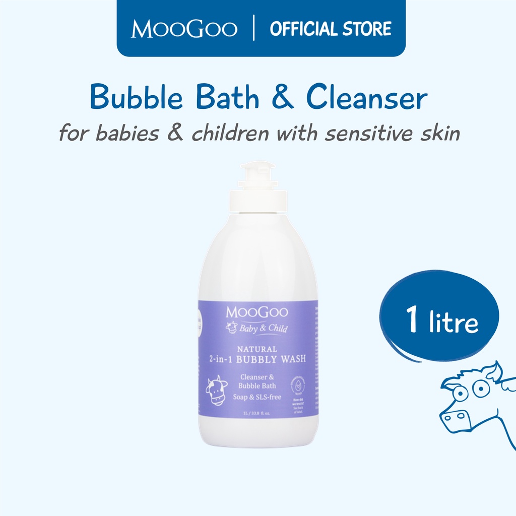 MooGoo 2in1 Bubbly Wash (1 Litre) Shopee Malaysia