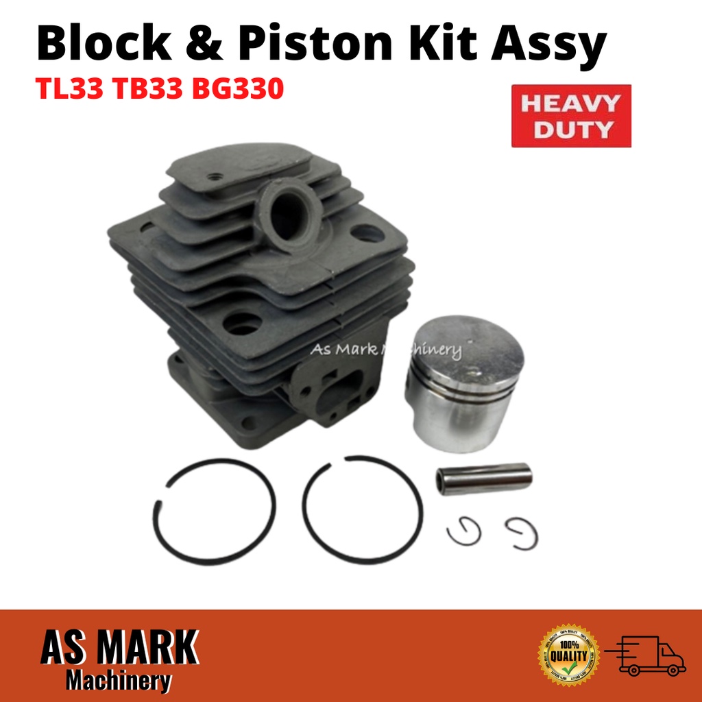 Set Guarnizioni Per Mitsubishi TL33 TB33 TU33 - 5 Pezzi, Per Carburatore, Cilindro, Carter - Foto 11