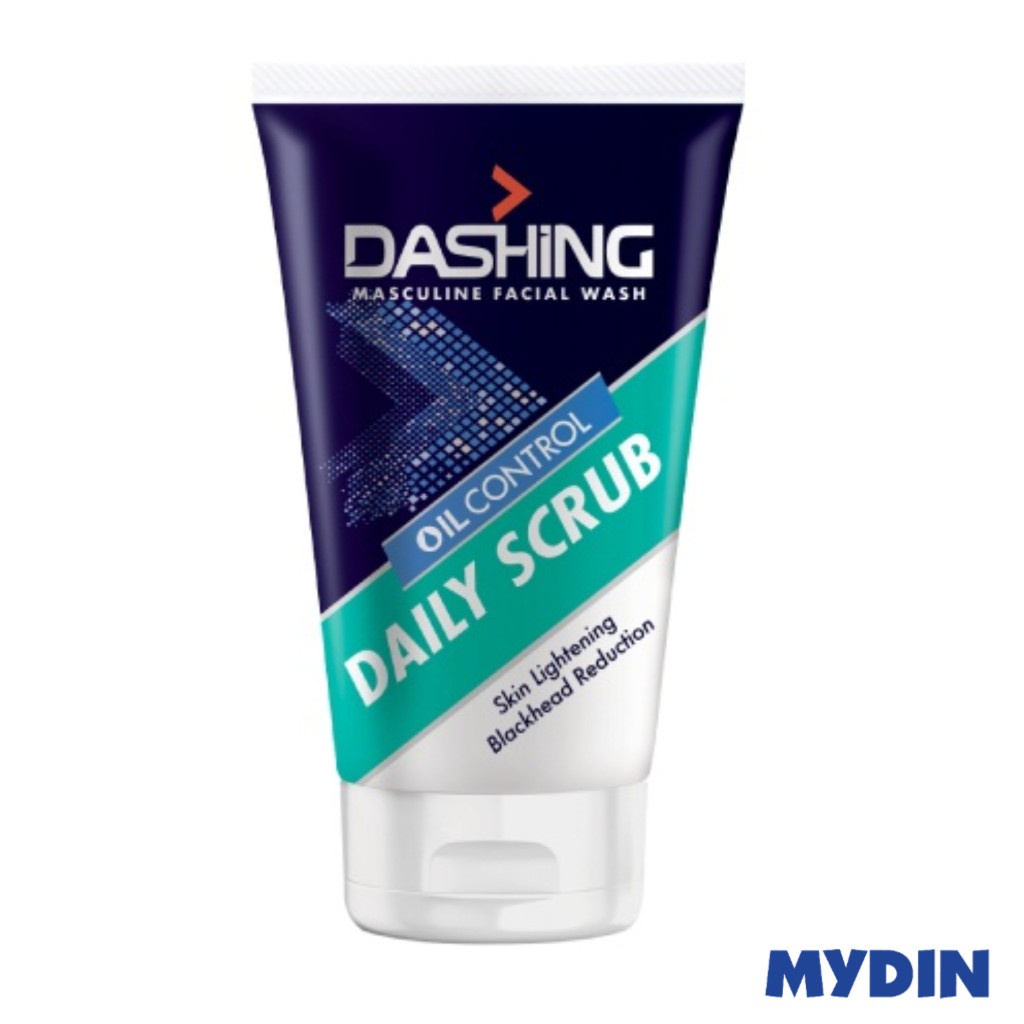 Dashing Facial Cleanser for Men Whitening Scrub 100g