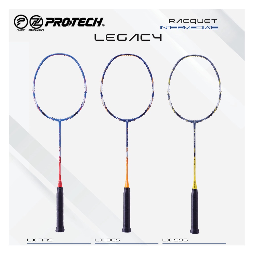 Protech Racket LEGACY LX (4UG1) MAX 30LBS Shopee Malaysia