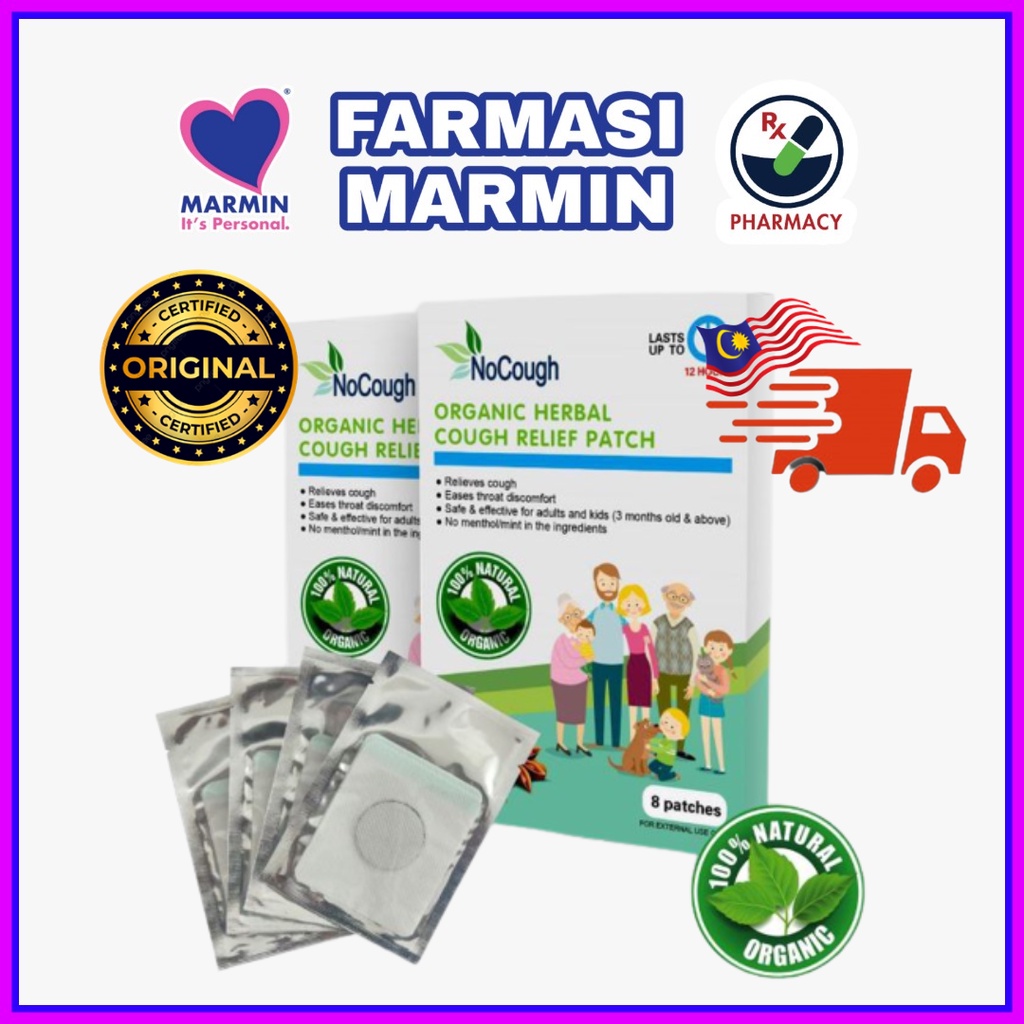 FARMASI ORIGINAL [READY STOCK] Cough Relief Patch (6 Patches) VIRAL ...