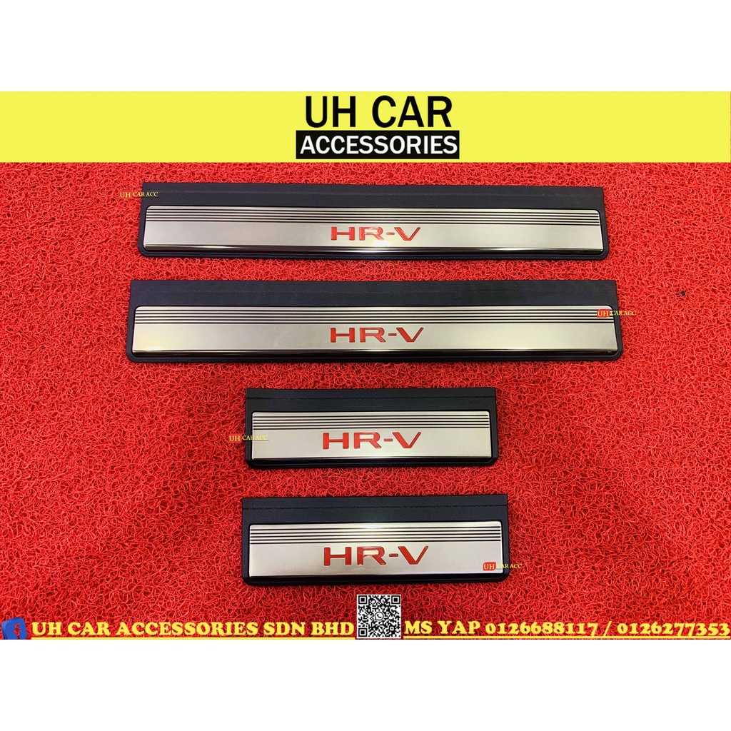 HONDA HRV VEZEL 2022 2023 OEM SIDE DOOR STEP SILL PLATE SCUFF PLATE