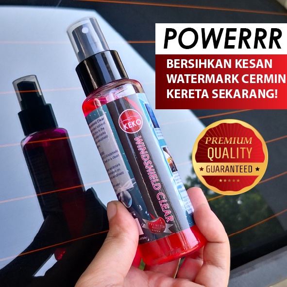 KEKO Windshield Clear Car Glass Assesories Cermin Shampoo Wax Aksesori