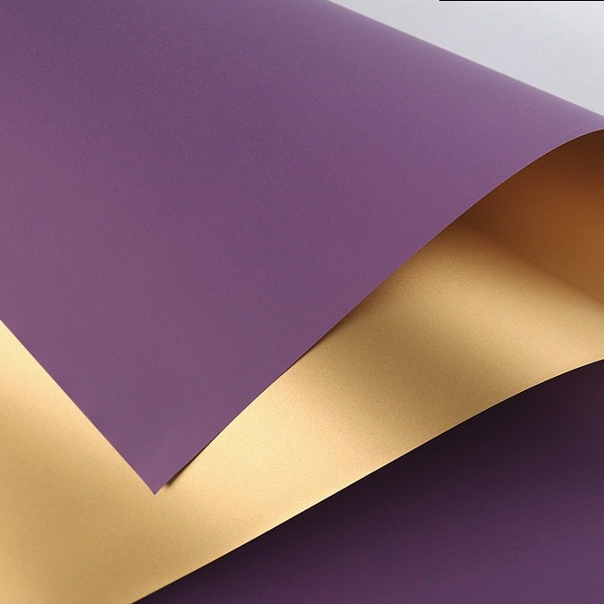 [5pcs] Luxury Gold Based Wrapping Waterproof Paper Bouquet 58*58cm/ DIY/ Craft Colour Gift Decoration / Kertas Pembalut