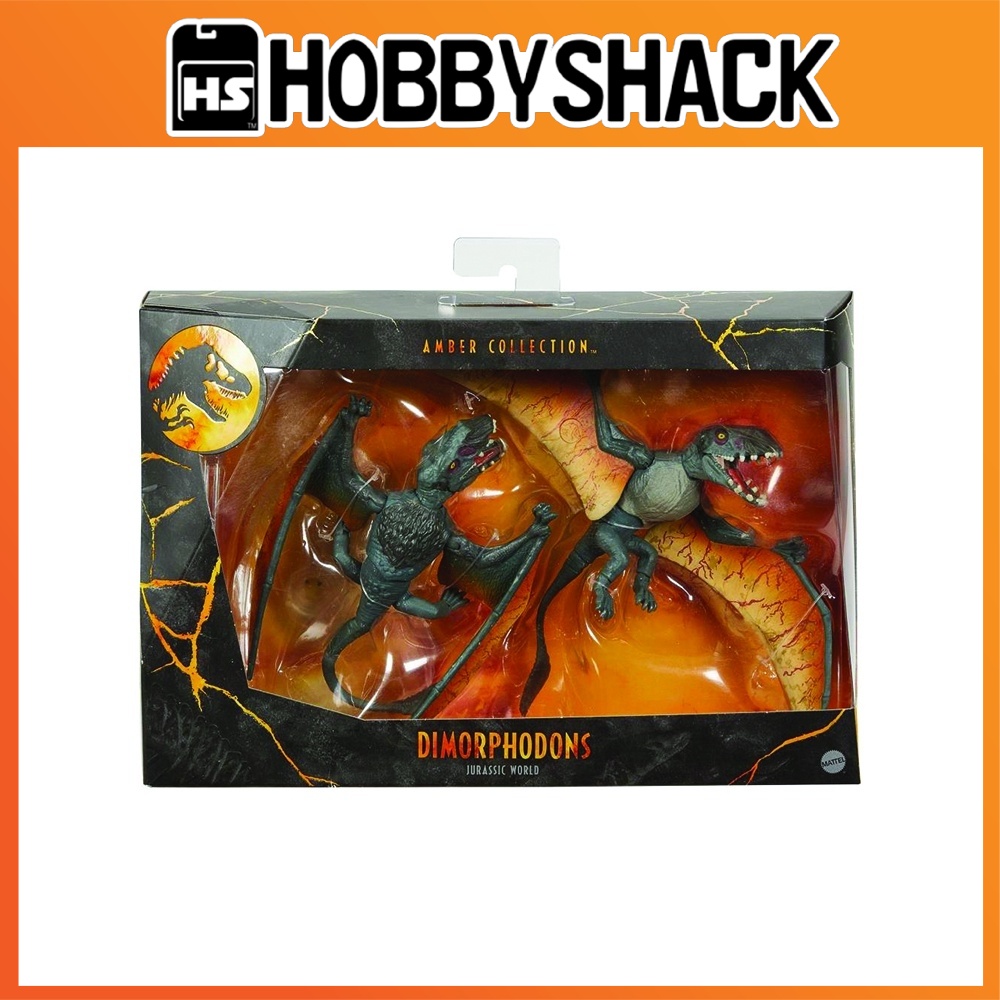 Jurassic World Amber Collection Dimorphodon Two Pack Shopee Malaysia 