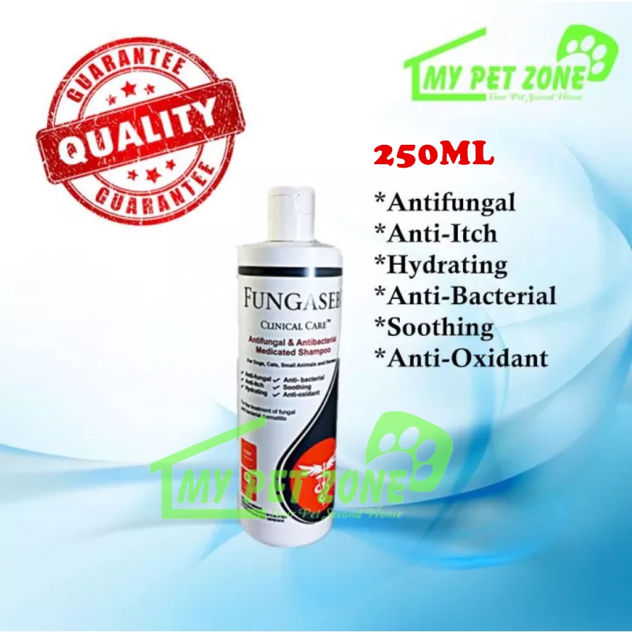 Fungaseb Antifungal & Antibacterial Medicated Shampoo (Dog & Cat) 250ML