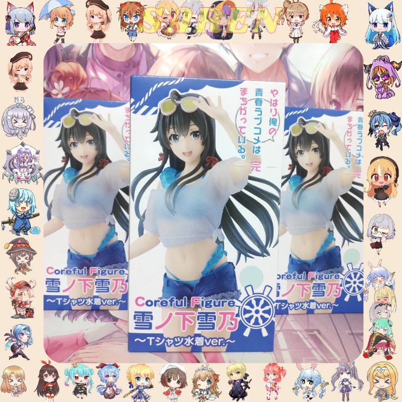 Taito Coreful Figure Oregairu Yukinoshita Yukino T-shirt Swimwear Version Figure My Teen Romantic Comedy Climax Swimsuit