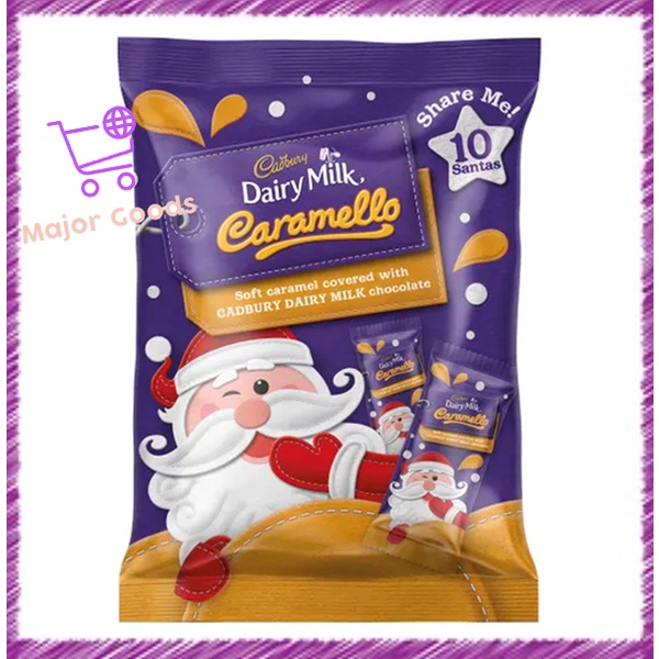 Cadbury Caramello Santa Sharepack 10 Pack | Shopee Malaysia