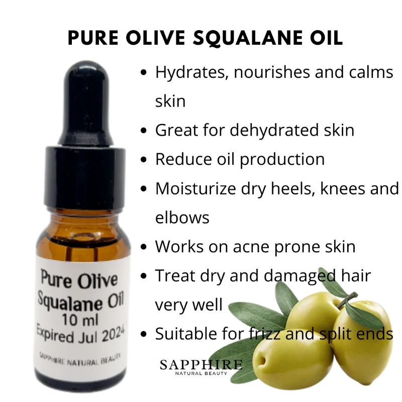 Pure Olive Squalane Oil Shopee Malaysia