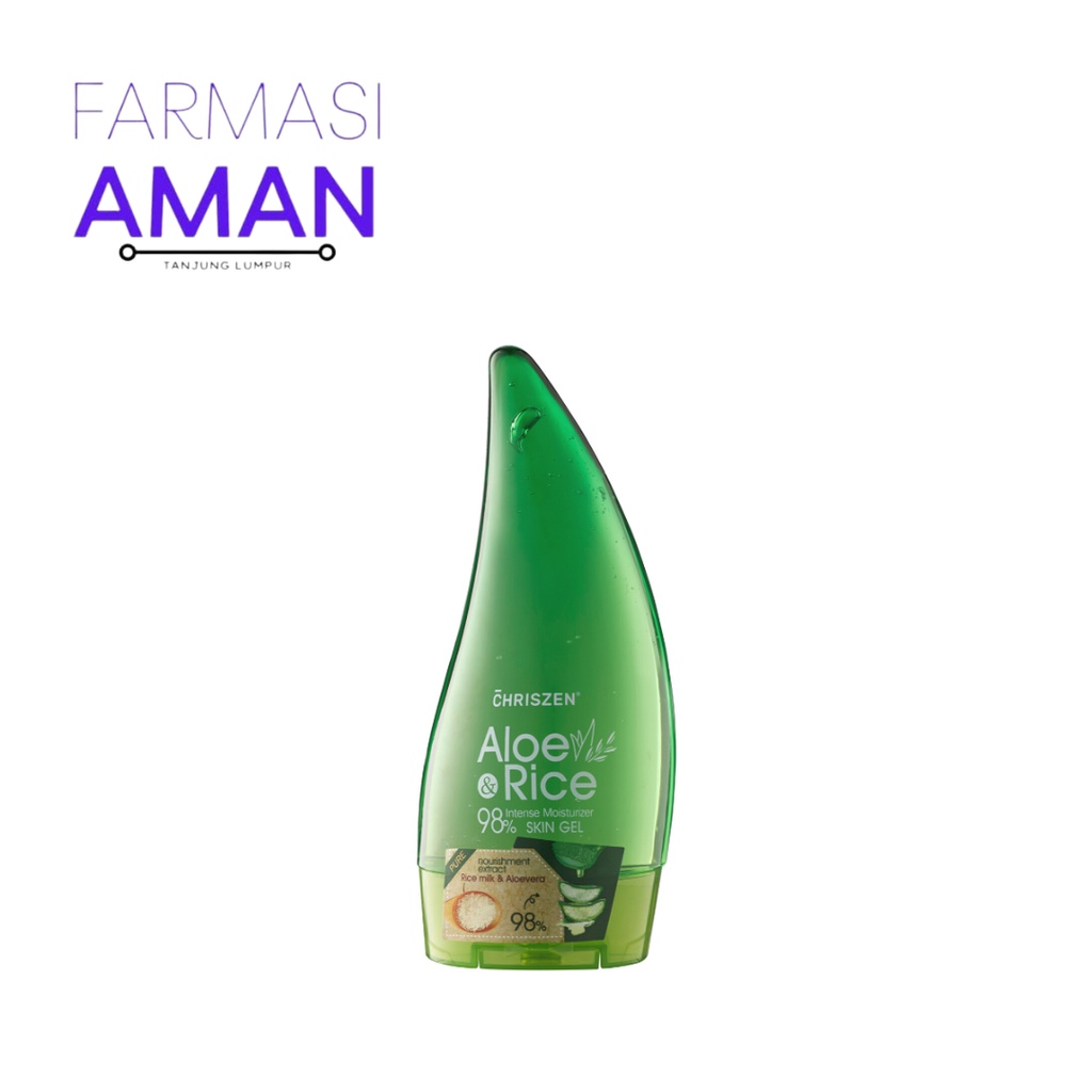 Chriszen 98 Aloe Vera + Rice Milk Skin Gel 100ml Shopee Malaysia