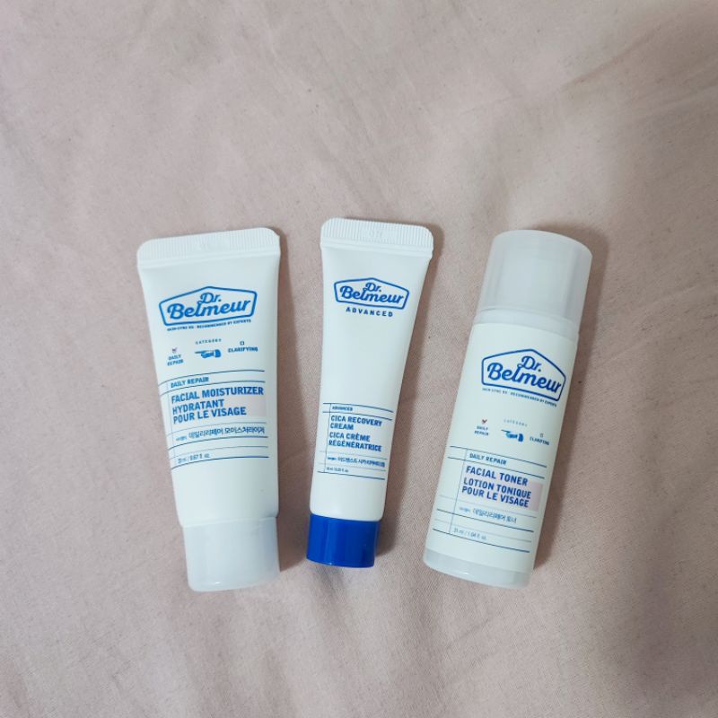 The Face Shop Dr Belmeur Advanced Trial Kit [3 Items]
