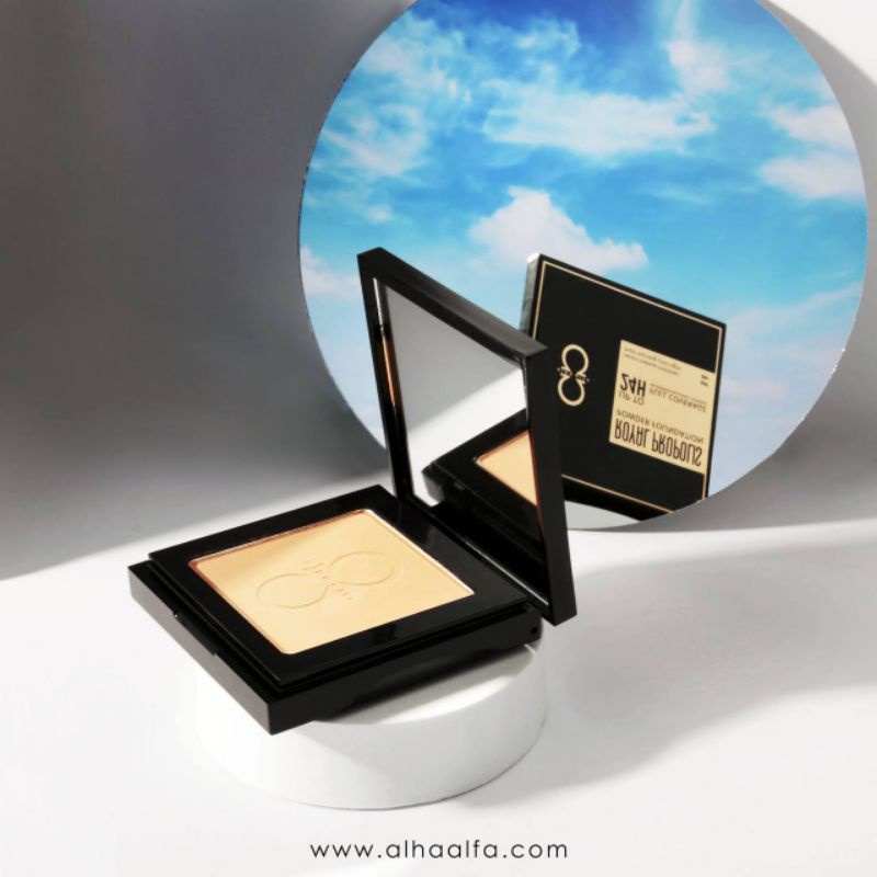 ALHA ALFA Compact Powder Royal Propolis Foundation & HD Oil Free