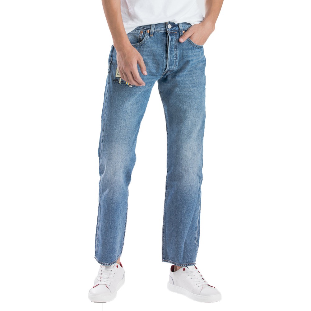 Levi's x Peanuts 501 Original Fit Jeans Men 00501-2818 | Shopee Malaysia