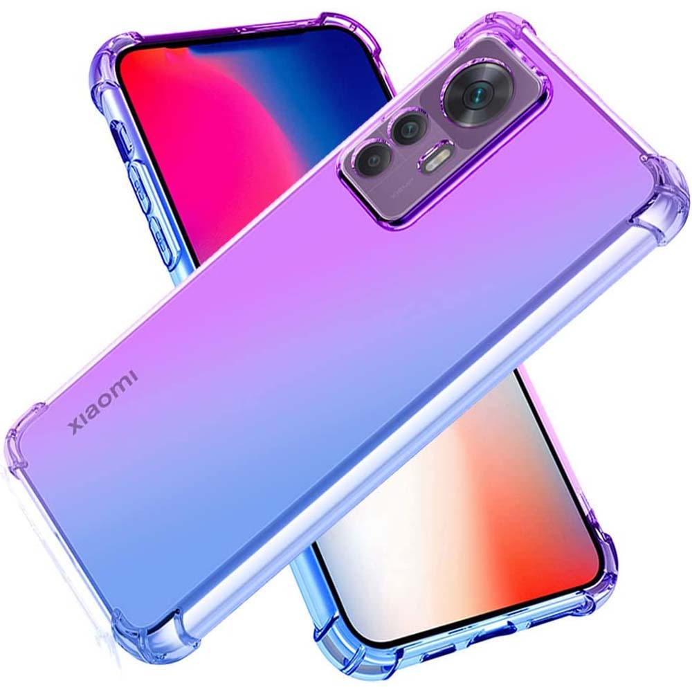 For Xiaomi 12t Case 12t Pro 12 Lite 12 Pro 12s Ultra Colorful Gradient Rainbow Soft Tpu Case For 1833