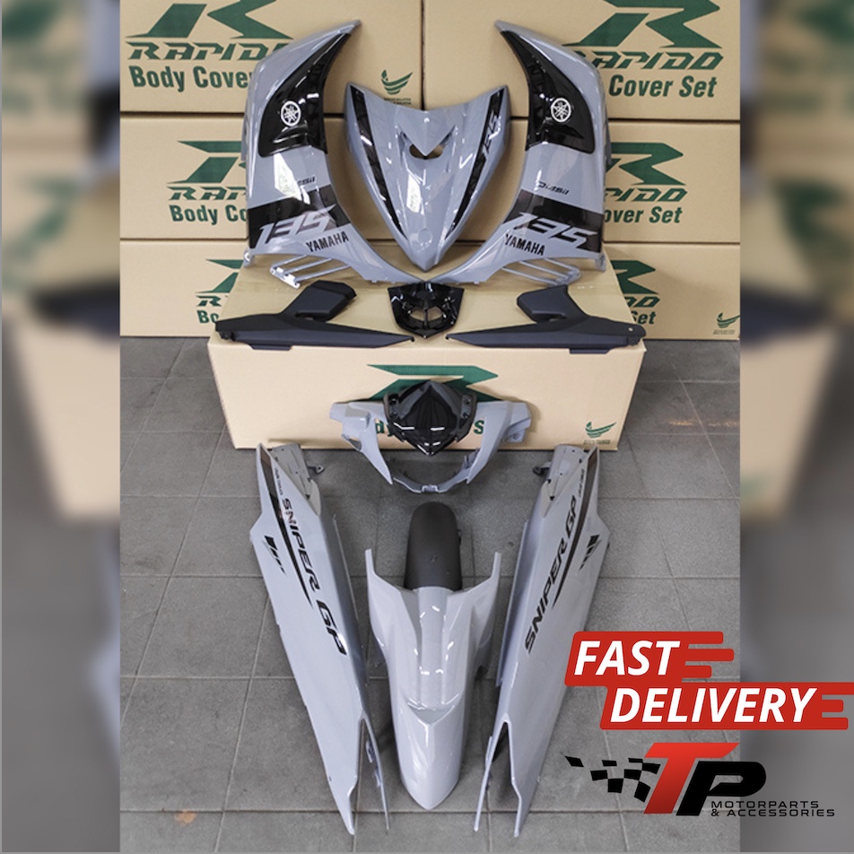 Rapido Cover Set Sniper Gp Nardo Grey Lc V V Shopee Malaysia