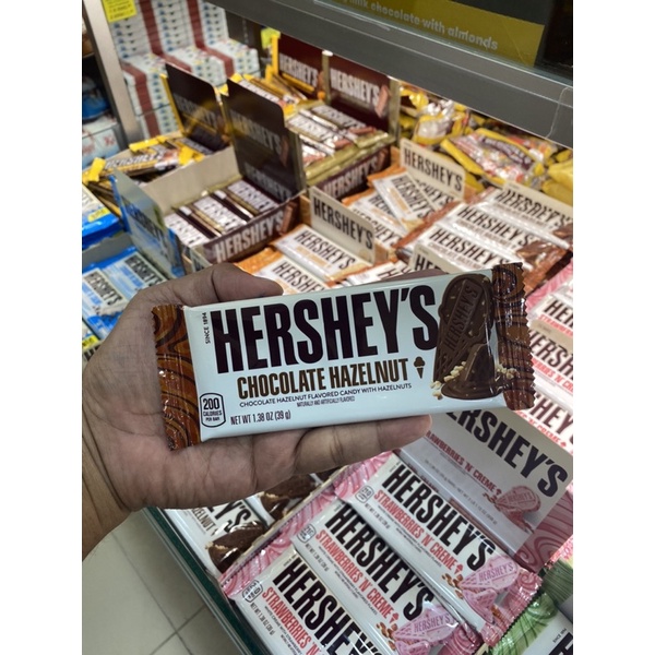 HERSHEYS chocolate bar 39g all flavour ( imported from USA ) Shopee
